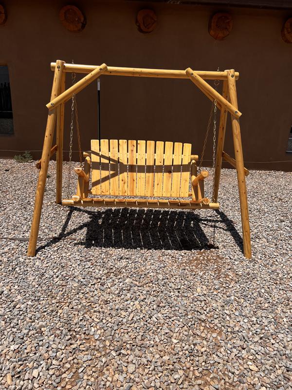Our new All Wood Swing!