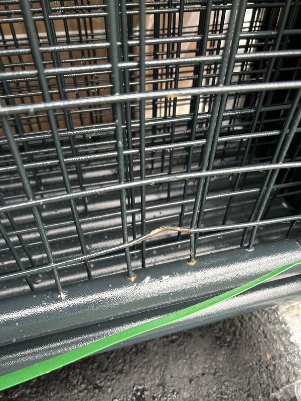 Looks Like Forklift Damaged