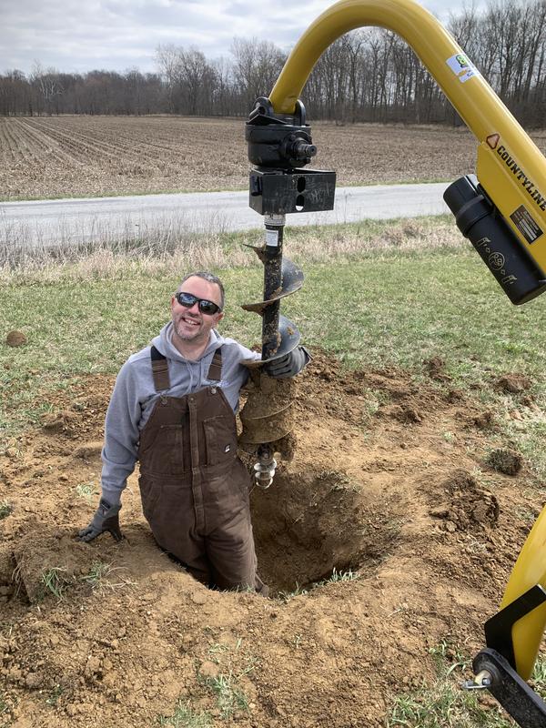 first time stuck in the clay...smiling still a possibility