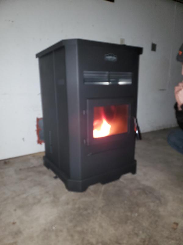 Cleveland Iron Works No.205 Large Pellet Stove, 2,000 to 3,000 sq. ft