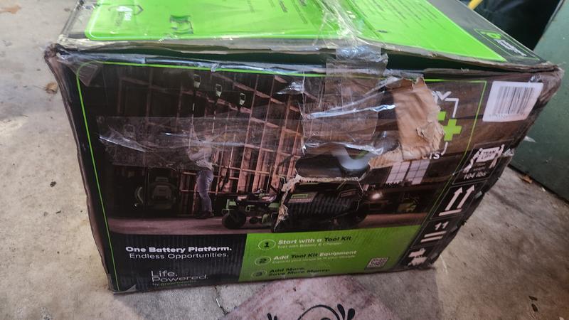 Box barely holding on