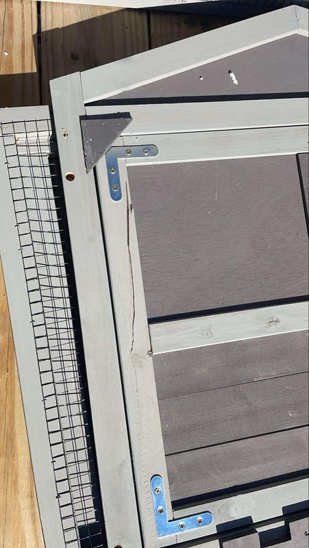 arrived already split and torn up