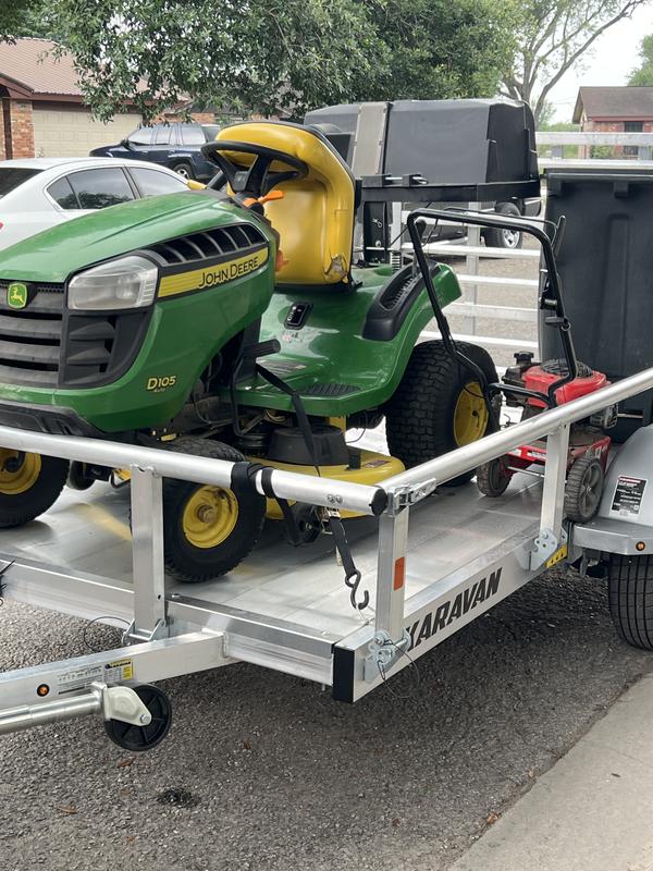 with my yard equipment
