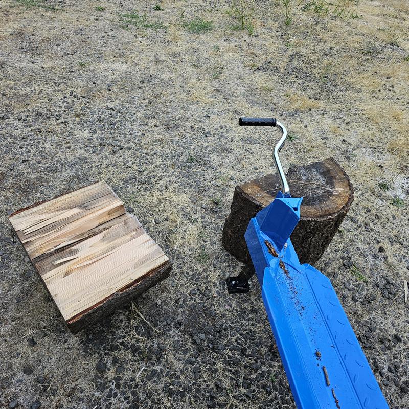20-Inch Log for the first test split.
