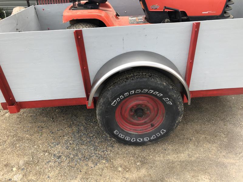 17 inch wheels on utility trailer