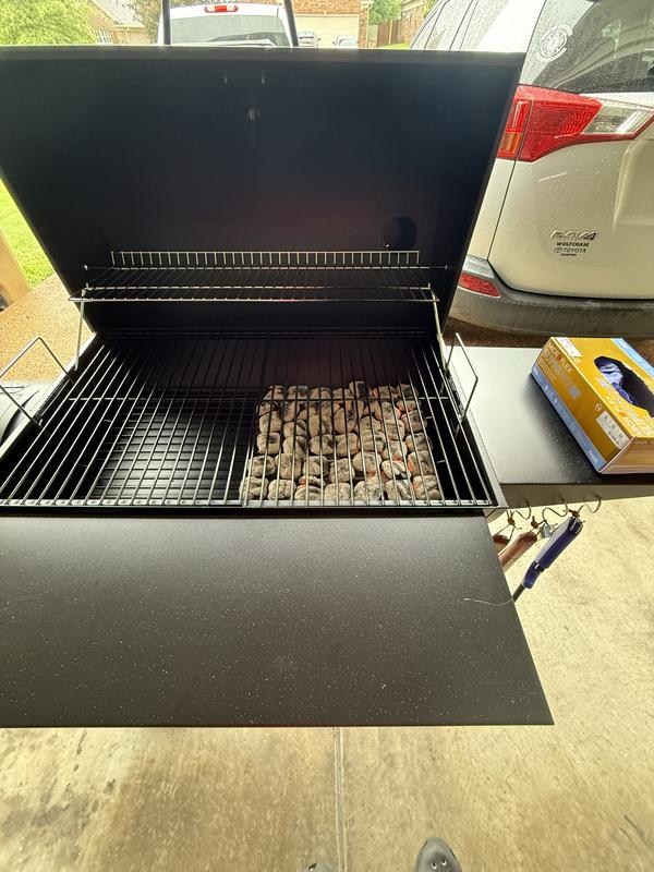 Charcoaled up and ready for the meat!