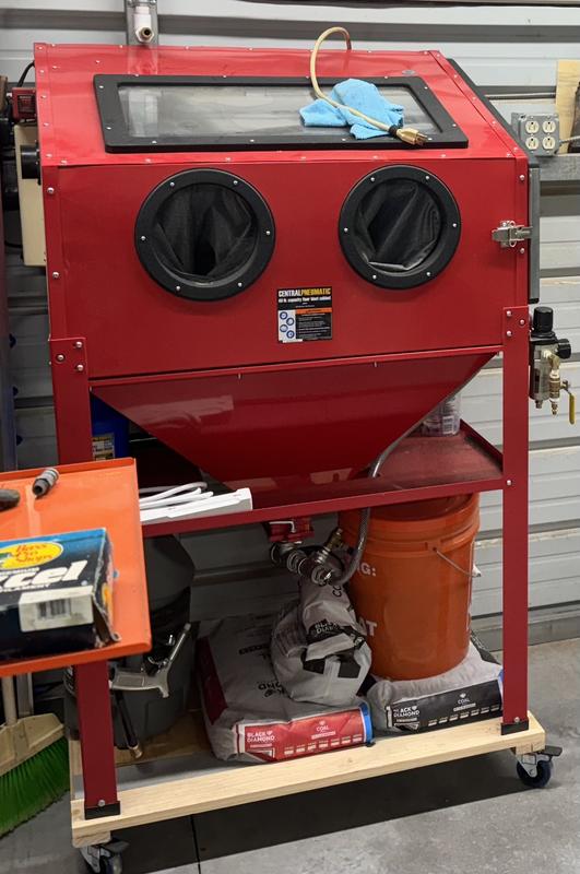 The machine I used to clean parts after a few modifications.