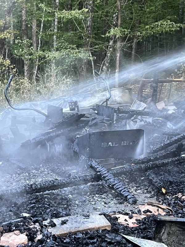 Bad Boy after fire