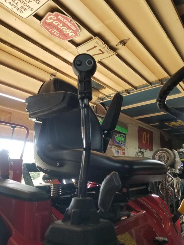 Nice actuator handle with buttons