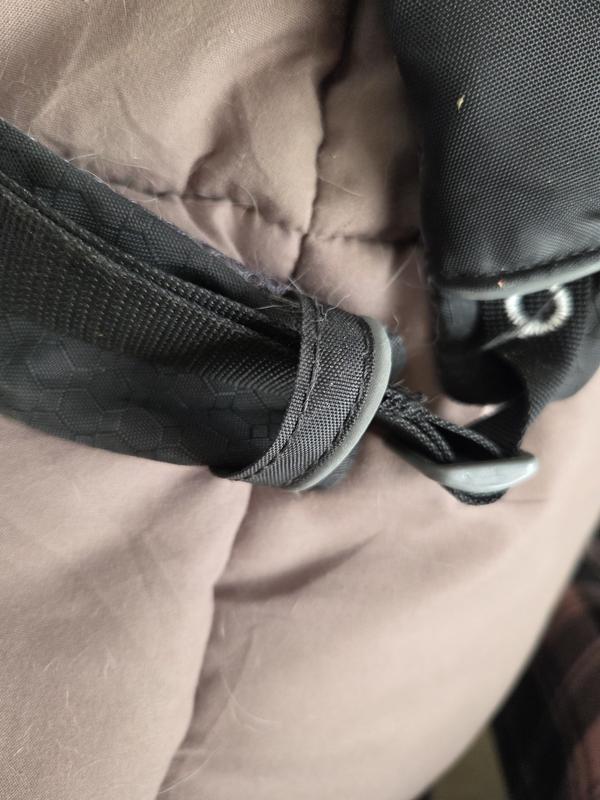 No real protection provided from the nylon straps