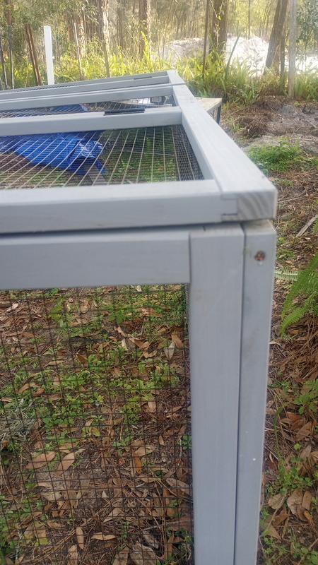 Had to put bricks on the top to hold parts down