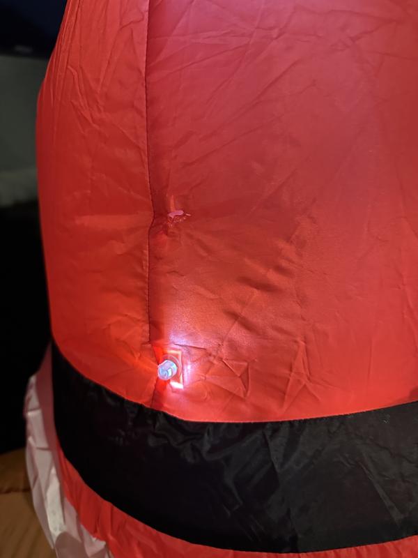 The hole in the back