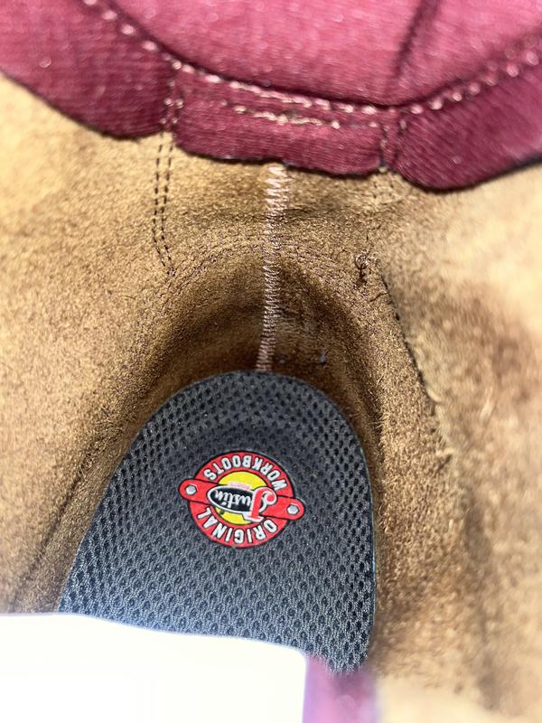 Left boot that slipped