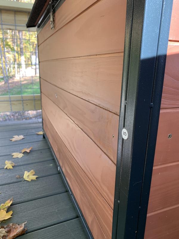 All panels buckled due to moisture within the first 3 weeks..