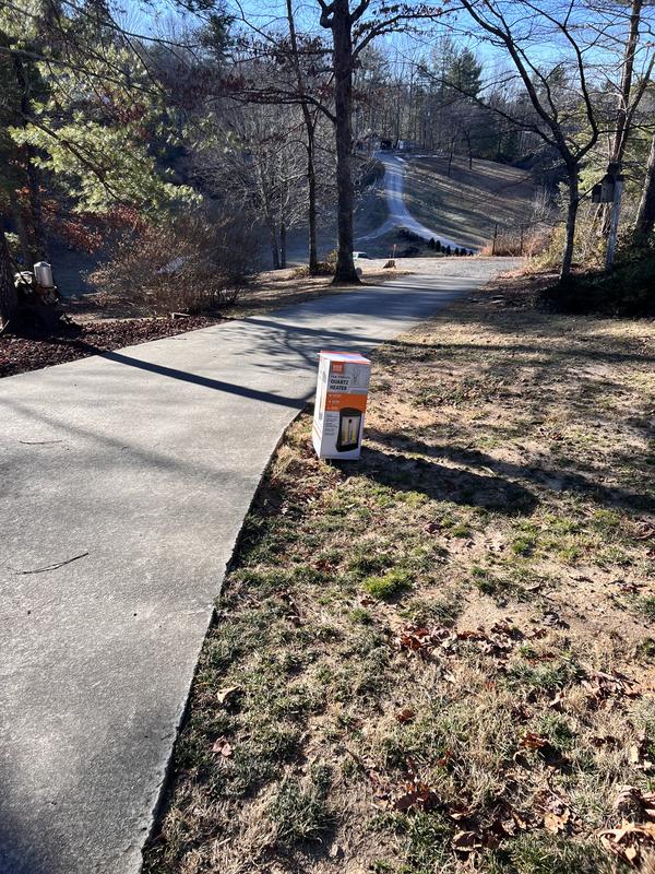 Package dropped off just anywhere!