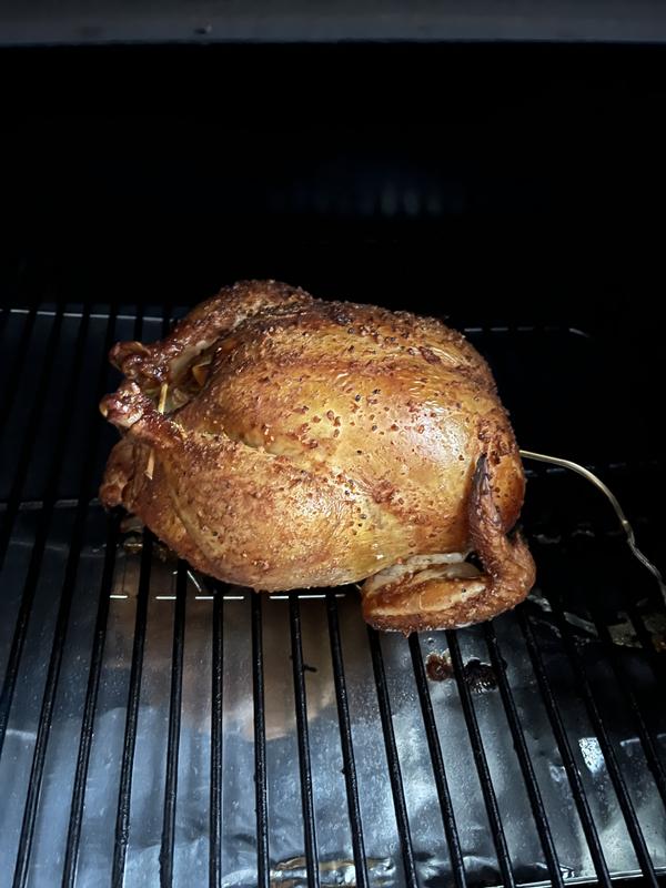 Traeger smoked 2025 whole chicken