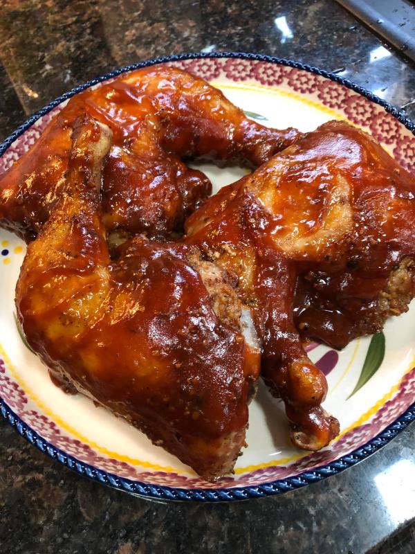 Smoked Chicken Leg Thigh Quarters Recipe Traeger Wood