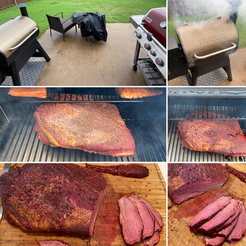 Brisket on outlet a traeger