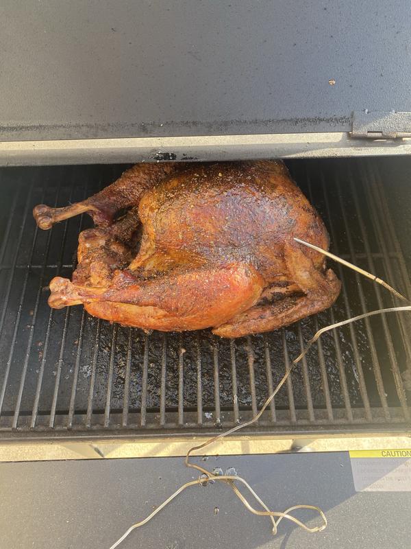 Smoked Brown Sugar Turkey with a Sweet Bourbon Glaze