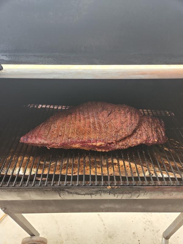 Cook brisket on traeger best sale