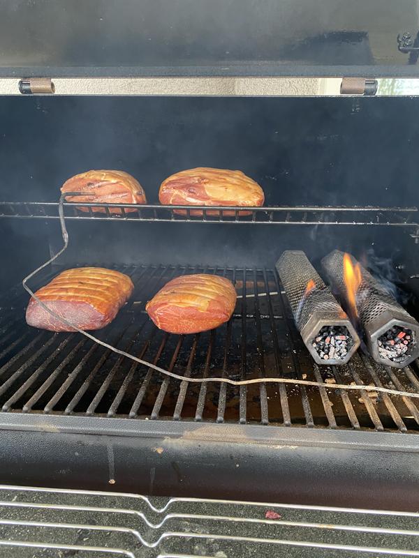 Pellet grill outlet bacon