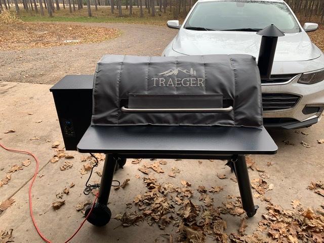Thermal Insulated Blanket Winter Cover Fits Traeger Pro 34, Elite 34 and Eastwood 34 Series Grill Models