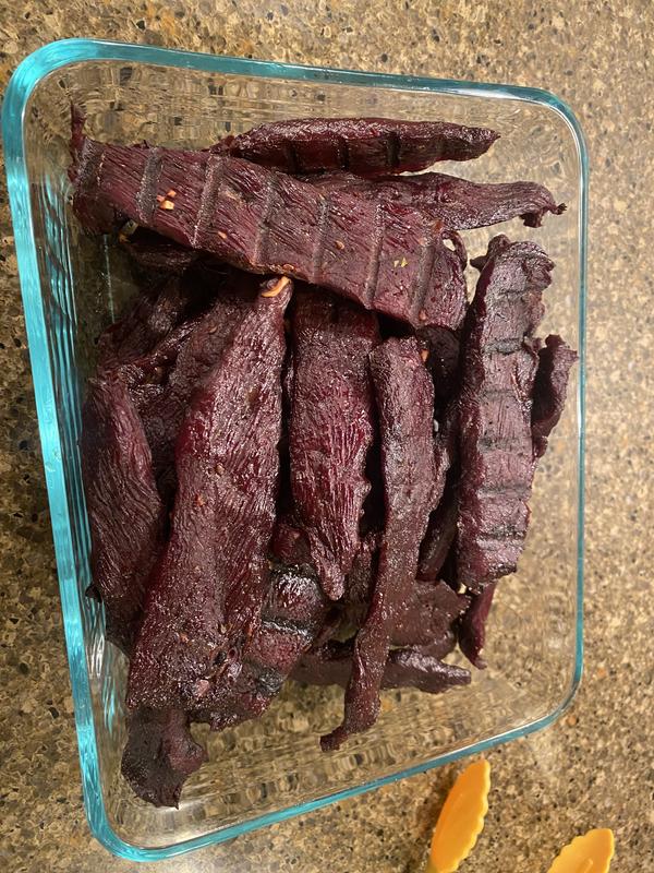 Chipotle-Cherry Goose Jerky