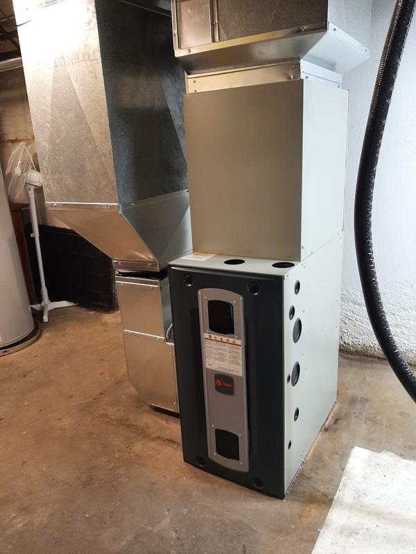 Gas Furnace - 97 Two-Stage Variable Speed Gas Furnace - Trane®