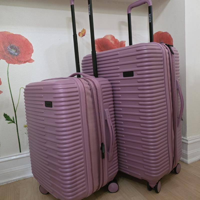Hillsboro Expandable Rolling Hardside Collection Set, 4 Piece - Macy's