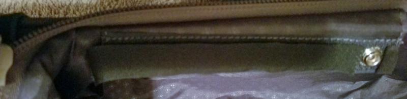 Bag velcro with another piece of velcro I added so that the bag's velcro will not engage/adhere.