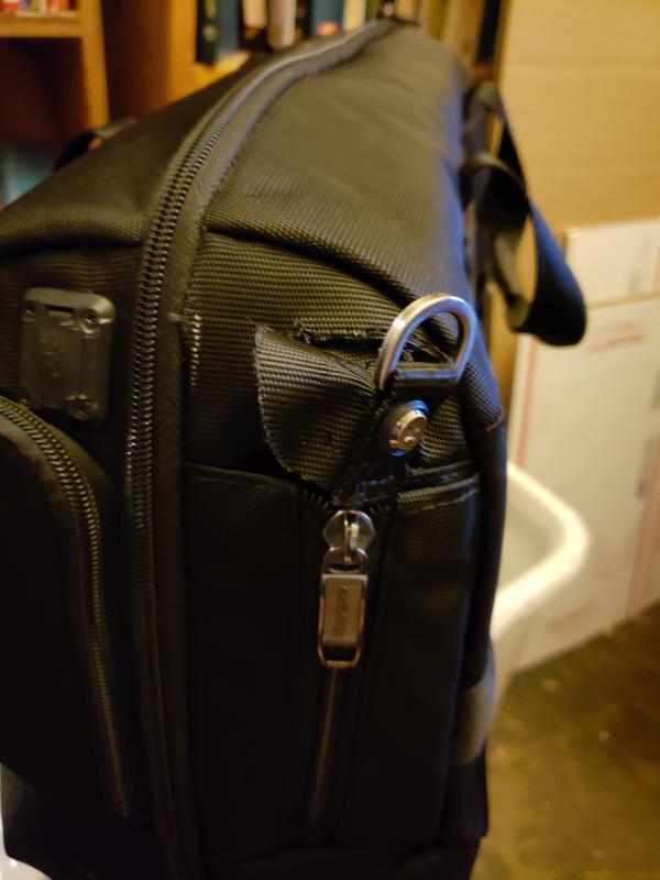 Failure Point on New Bag - Strap attachment is ripping off