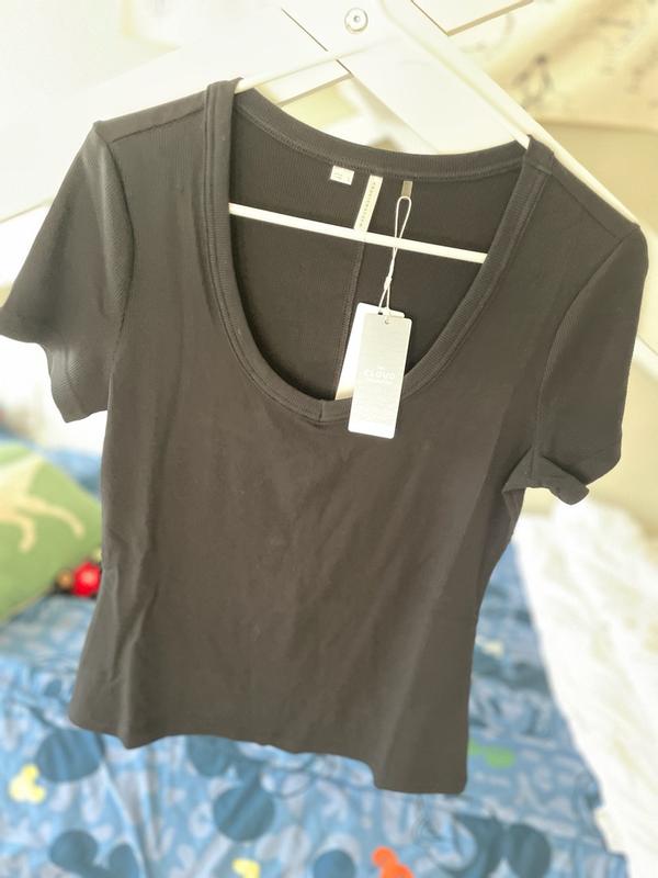 売れ筋商品|||トラビスマヒュー カットソー トップス レディース Cloud Rib Short-Sleeve Shirt - Women's Black CLOUD RIB SHORT SLEEVE TOP | TravisMathew
