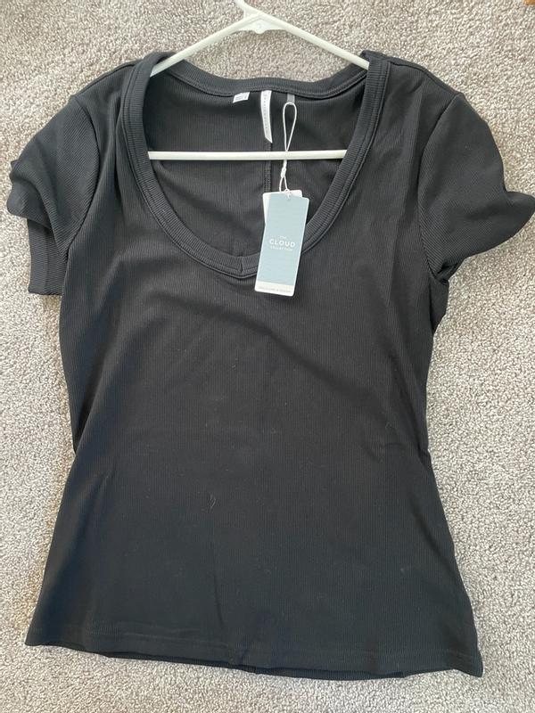 売れ筋商品|||トラビスマヒュー カットソー トップス レディース Cloud Rib Short-Sleeve Shirt - Women's Black CLOUD RIB SHORT SLEEVE TOP | TravisMathew