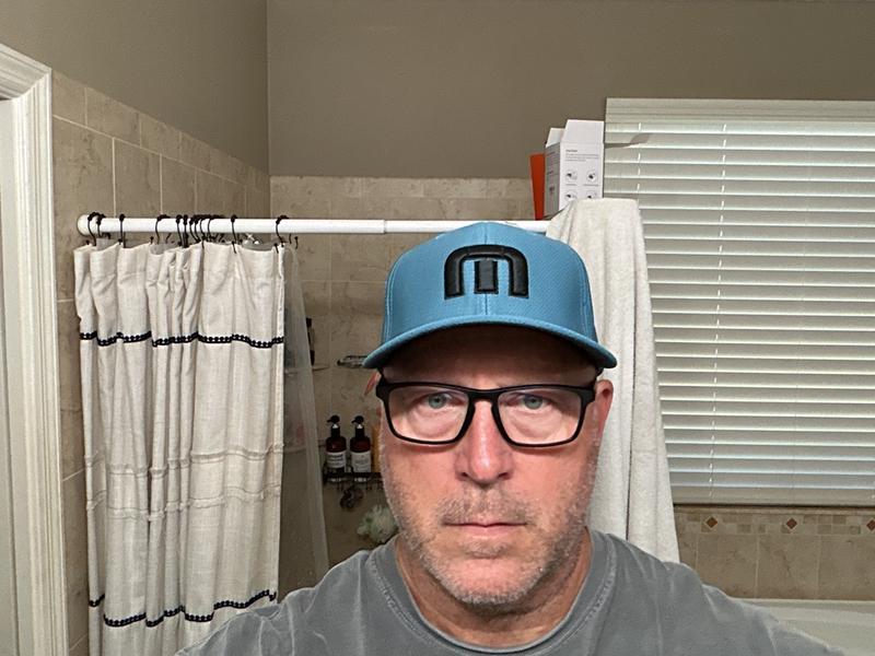 Customer photo for "The hat does not look/fit like the picture"