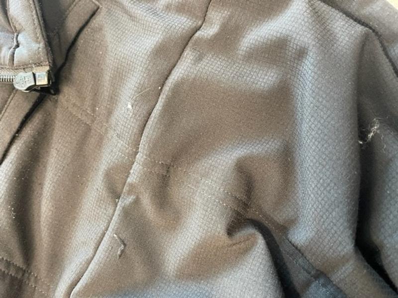 Customer photo for "Pilling and cotton coming out all over the place"