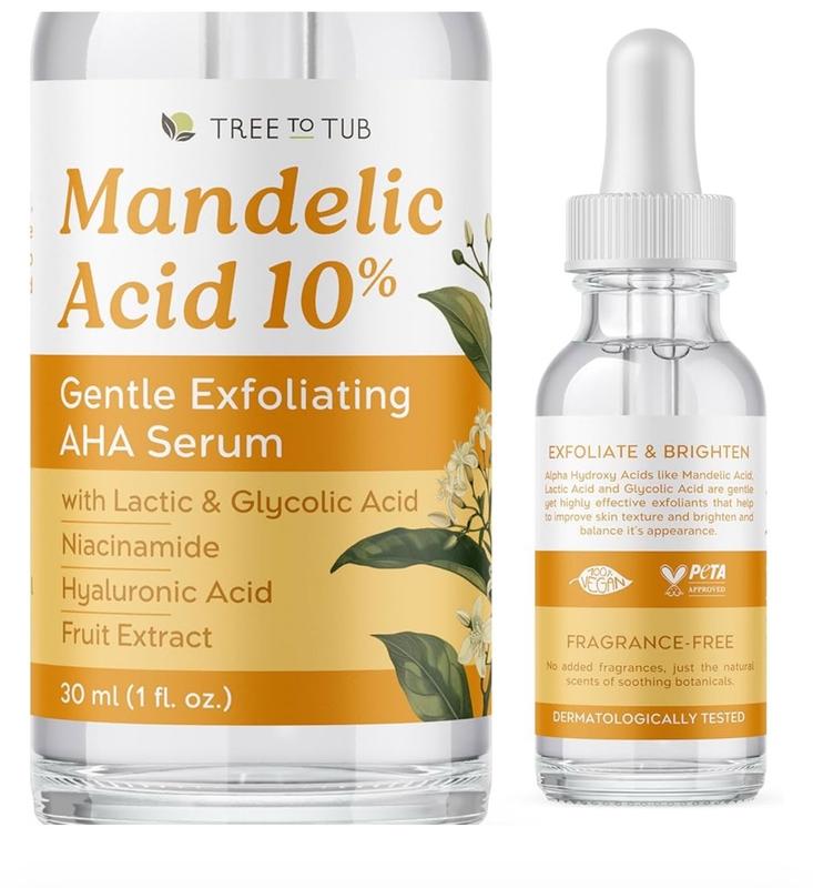 Mandelic Acid 10% Gentle Exfoliating AHA Serum – Tree To Tub