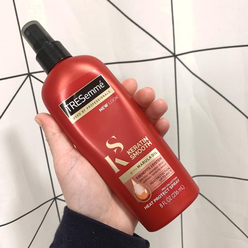 tresemme keratin smooth heat defense spray