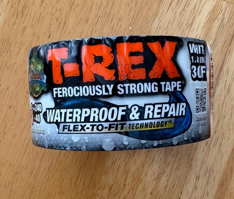 T-Rex 820-48 Transparent Tape, Flexible Armor Tape For Invisible Repairs And Fixings, Weatherproof And Versatile, 48mm X 8.2m - View #4