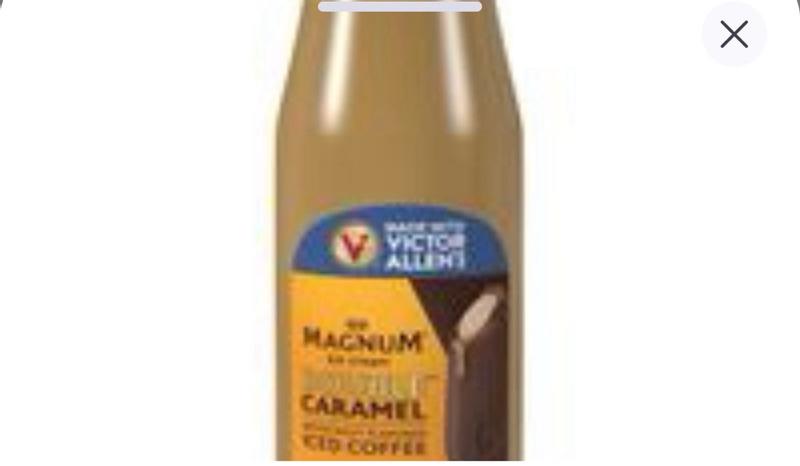 Victor Allen's Coffee 13.7 oz Magnum Double Caramel Iced Coffee
