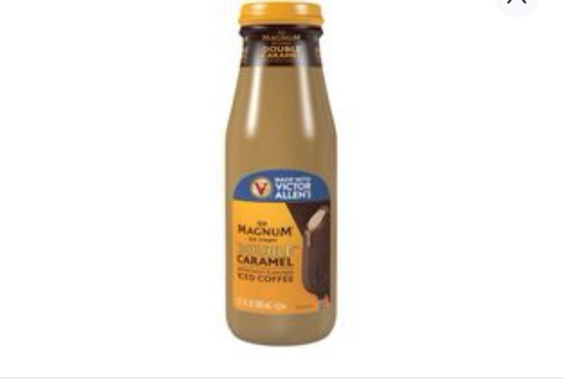 ミルク Victor Allen's Coffee 13.7 oz Magnum Double Caramel Iced Coffee