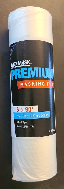 Trimaco 22-in x 100-ft Adhesive Premium Masking Film in the