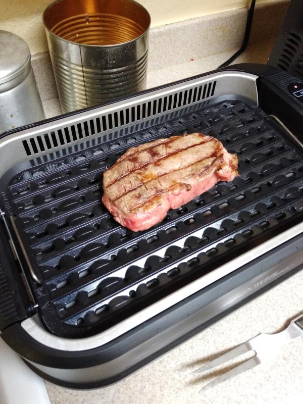 As seen on shop tv power smokeless grill