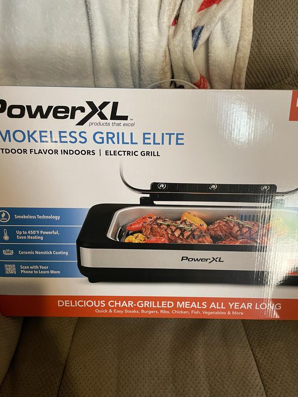 Power xl clearance smokeless grill reviews