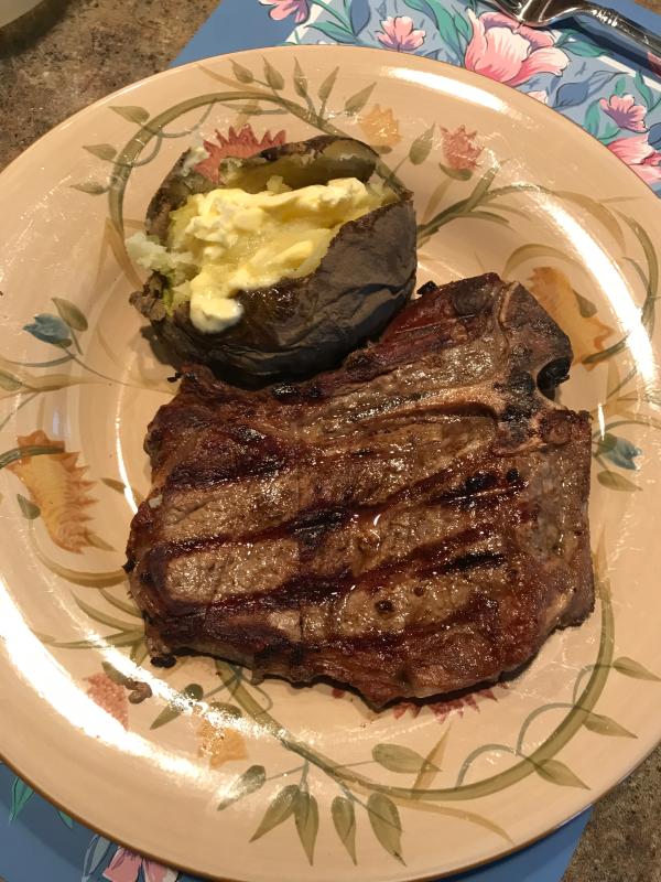 Cooked the steak perfectly!