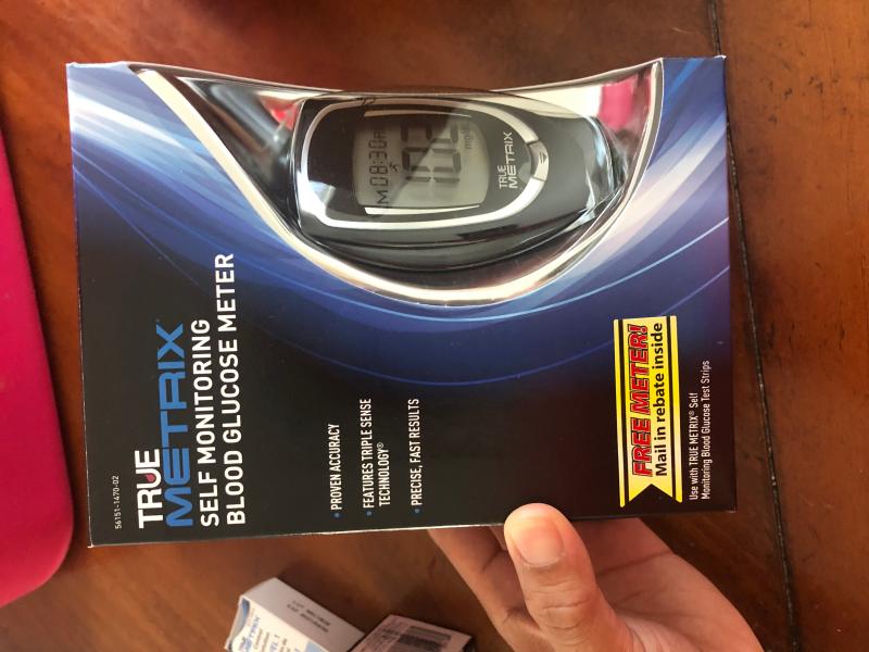 Walgreens Premium True Metrix Self-Monitoring Blood Glucose Meter Black