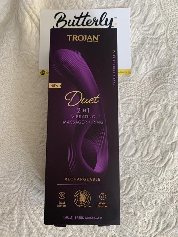 Trojan | Trojan Duet 2-in-1 Vibrating Massager + Ring