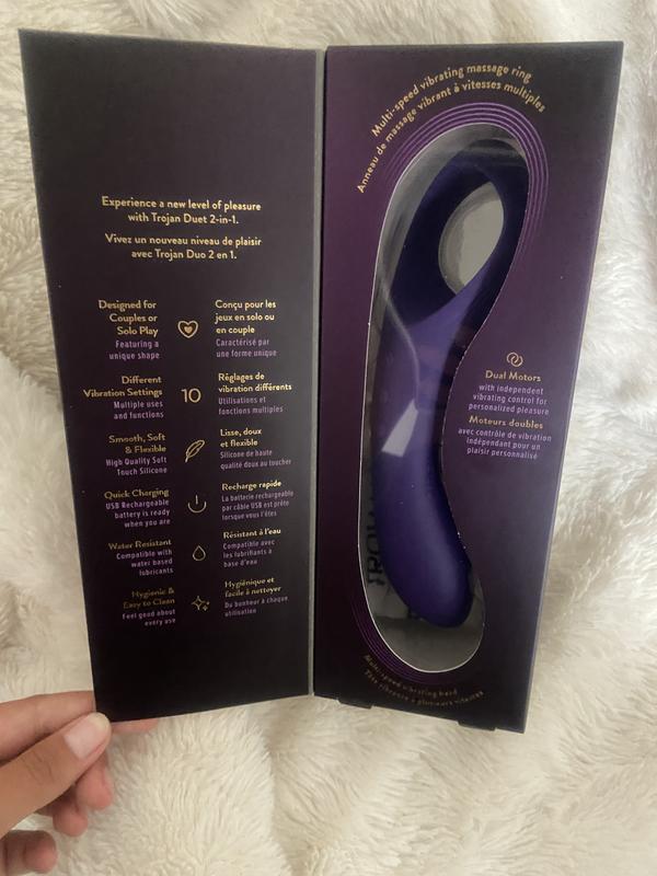 Trojan | Trojan Duet 2-in-1 Vibrating Massager + Ring