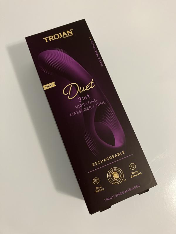 Trojan | Trojan Duet 2-in-1 Vibrating Massager + Ring