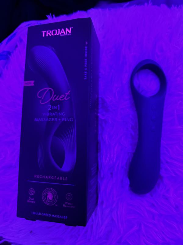 Trojan | Trojan Duet 2-in-1 Vibrating Massager + Ring