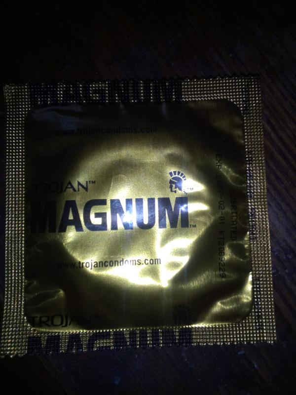 Condom Review: Trojan Magnum XL